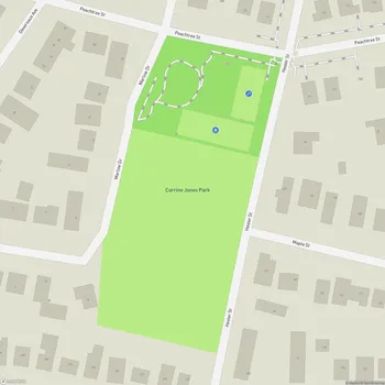 Map of Corrine Jones Park