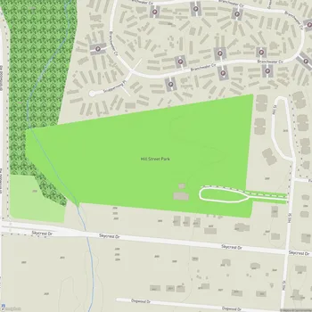 Map of Hill Street Park