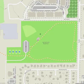 Map of Spring Forest Road Park