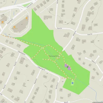 Map of Rockwood Park