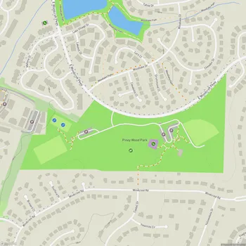 Map of Piney Wood Park