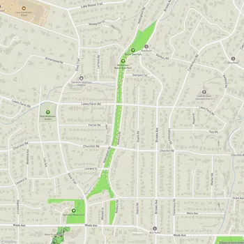 Map of Windemere Beaver Dam Park