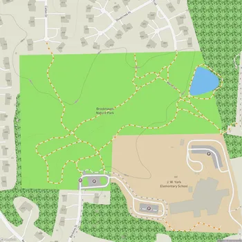 Map of Brookhaven Nature Park