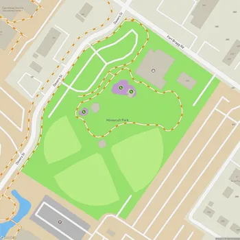 Map of Honeycutt Park