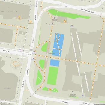 Map of Dilworth Park