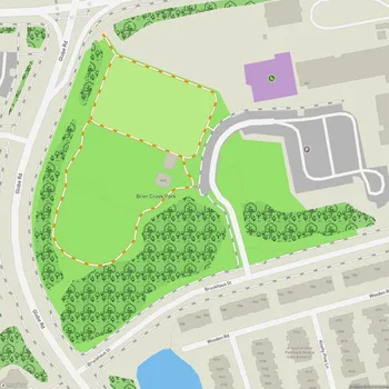 Map of Brier Creek Park