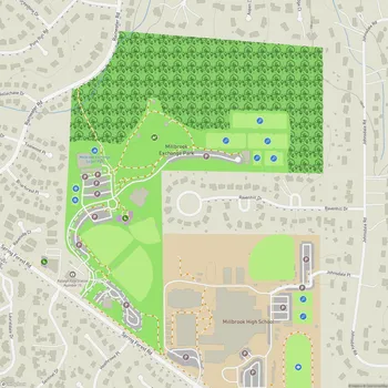 Map of Millbrook Exchange Park