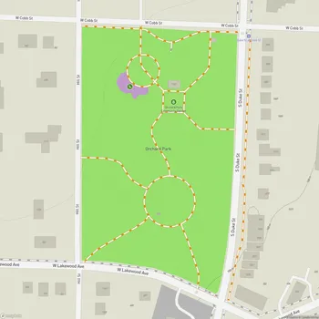 Map of Orchard Park
