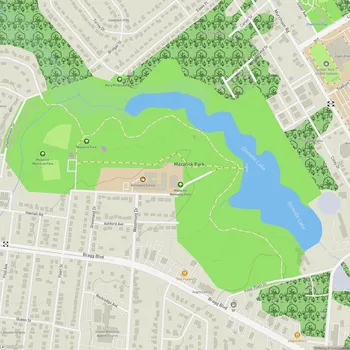 Map of Mazarick Park