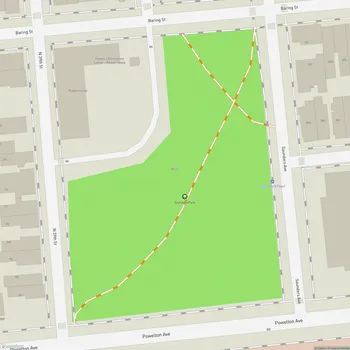 Map of Saunders Park