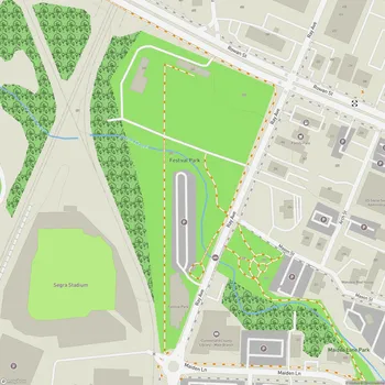 Map of Festival Park
