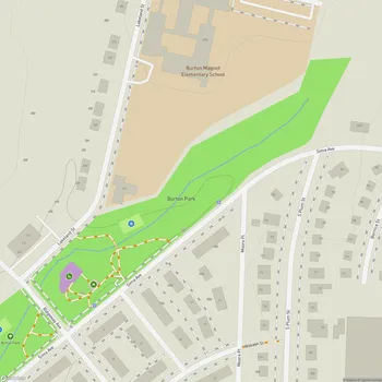 Map of Burton Park