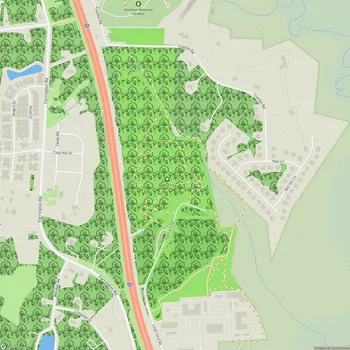 Map of Leigh Farm