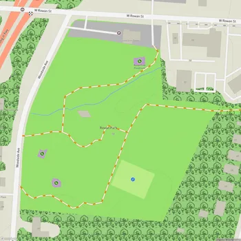 Map of Rowan Park