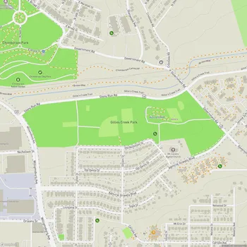 Map of Gillies Creek Park