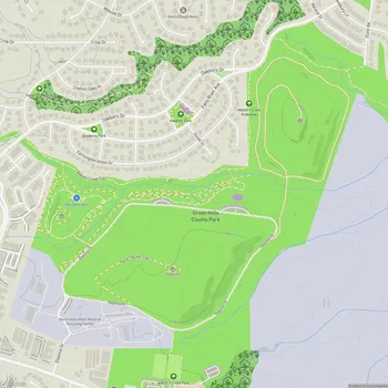 Map of Green Hills County Park