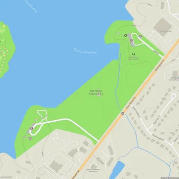 Map of Oak Hollow Festival Park