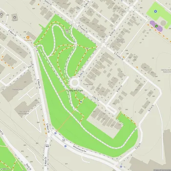 Map of Libby Hill Park