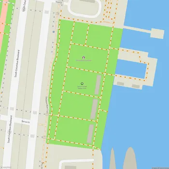 Map of Spruce Street Harbor Park