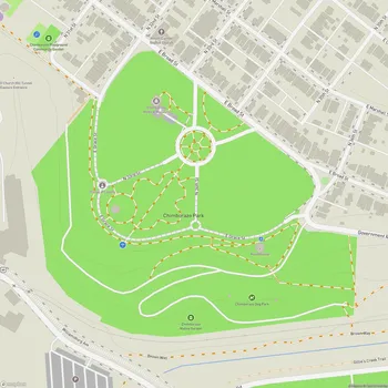 Map of Chimborazo Park
