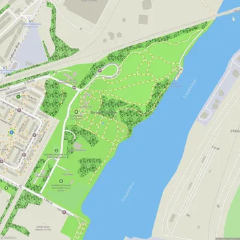 Map of Bartram's Garden