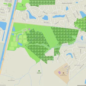 Map of Deep Creek Park