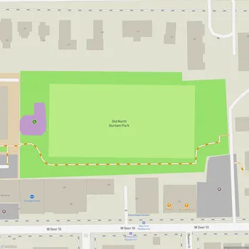 Map of Old North Durham Park