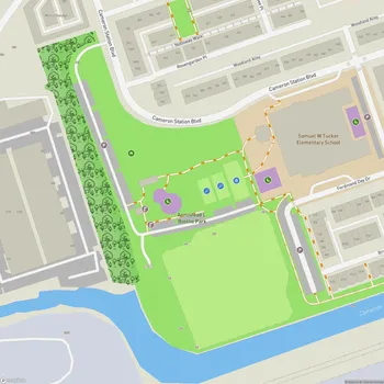 Map of Armistead L. Boothe Park