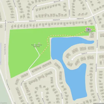 Map of Rosemont Forest Park