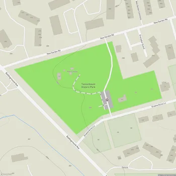 Map of Tannenbaum Historic Park