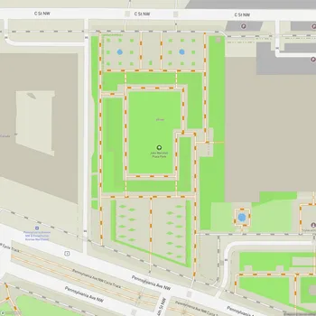 Map of John Marshall Place Park