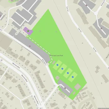 Map of Municipal Lane Park