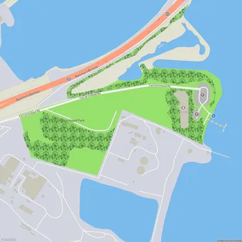 Map of Fort Armistead Park