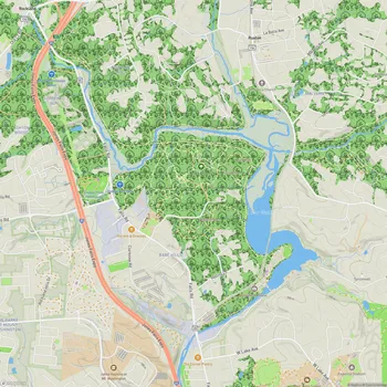 Map of Lake Roland