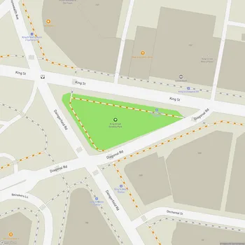 Map of King Street Gardens Park