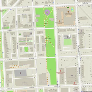 Map of Eager Park