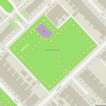 Map of Arnold Sumpter Park