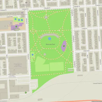 Map of Riverside Park