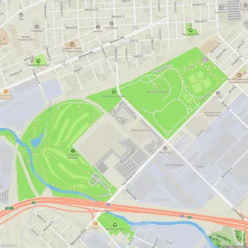 Map of Carroll Park