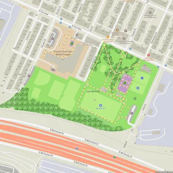 Map of Latrobe Park