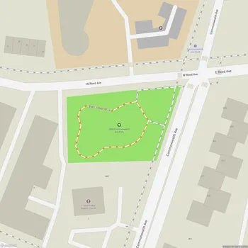 Map of 3550 Commonwealth Ave Park