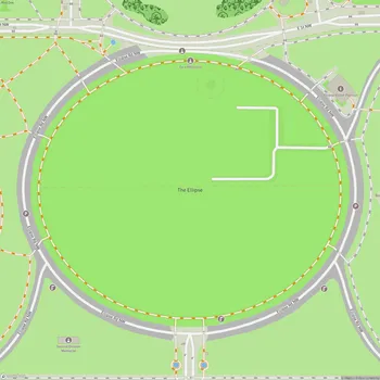 Map of The Ellipse