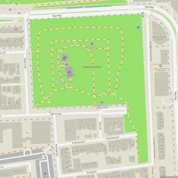 Map of Federal Hill Park
