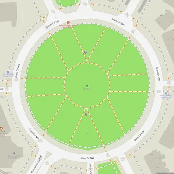 Map of Grant Circle