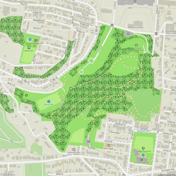 Map of South Side Park