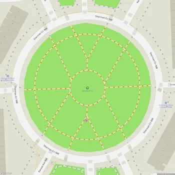 Map of Sherman Circle