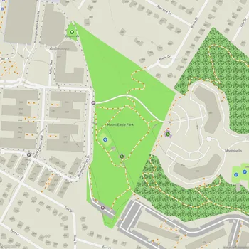 Map of Mount Eagle Park