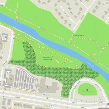 Map of James Marx All Veterans Park