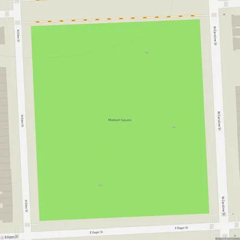 Map of Madison Square
