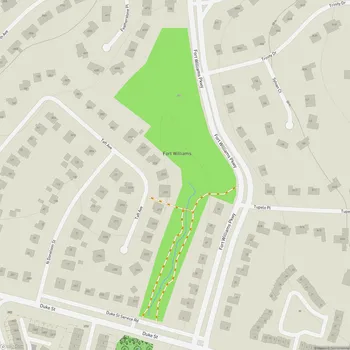 Map of Fort Williams Park